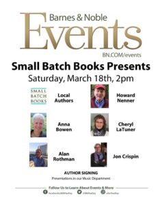 Small Batch Books event