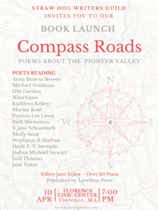 COMPASS ROADS book launch poster